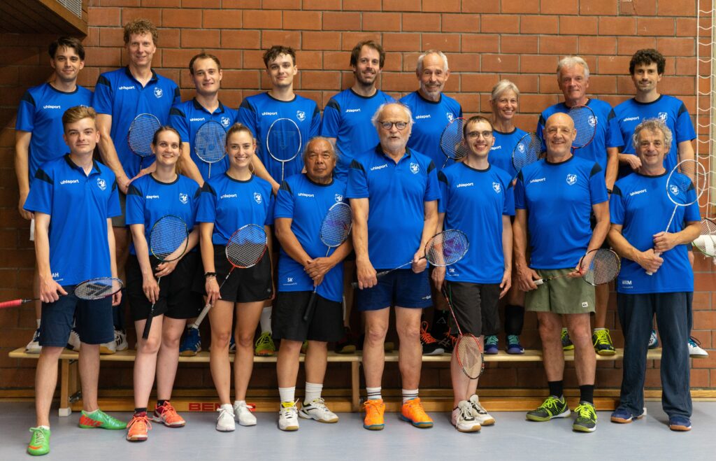 SVP_Badminton2024 SV Pfrondorf Badminton Gruppenbild 2024
